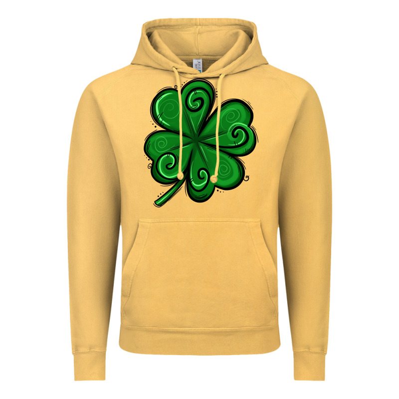 St. Patrick's Day Shamrock Vintage Hoodie by Jasminsmagicworld | Teevron