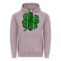 Vintage Zinc St. Patrick's Day Shamrock Vintage Hoodie - Jasminsmagicworld