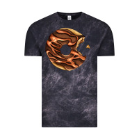 Cloud Black chocolate donut Vintage Tee - AdoDesignShop