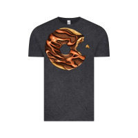 Vintage Black chocolate donut Vintage Tee - AdoDesignShop