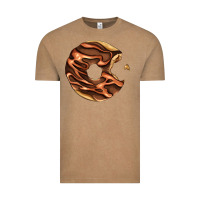 Vintage Coffee chocolate donut Vintage Tee - AdoDesignShop
