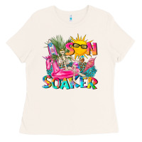 Bone sun soaker Ladies Tee - texasbilliewilder
