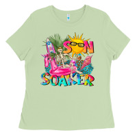 Matcha sun soaker Ladies Tee - texasbilliewilder