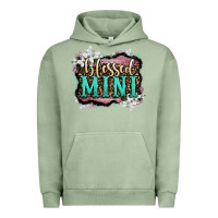 Pigment Oil Green blessed mini Urban Hoodie - OliviaCreatesArt