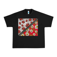 Black ladybug Urban Heavy Tee - BarkalooDesign