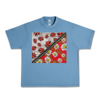 Pebble Blue ladybug Urban Heavy Tee - BarkalooDesign