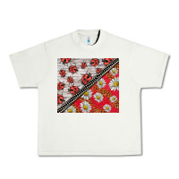 Pistachio ladybug Urban Heavy Tee - BarkalooDesign