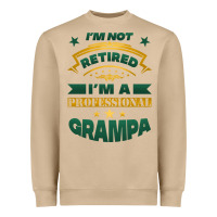 Mushroom i'm not retired i'm a professional grampa Heavyweight Sweatshirt - Jasminsmagicworld