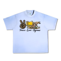 Peace Love Hyenas Urban Heavy Tee | Teevron
