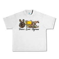 Lunar Rock Peace Love Hyenas Urban Heavy Tee - LillyAllenDesigns