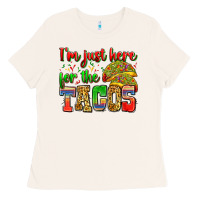 Bone i'm just here for the tacos Ladies Tee - Zillion Design Studio