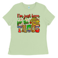 Matcha i'm just here for the tacos Ladies Tee - Zillion Design Studio