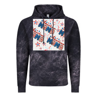 Cloud Black american mama seamless pattern Vintage Hoodie - BundleAndBundleShop