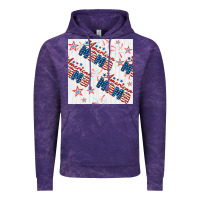 Cloud Purple american mama seamless pattern Vintage Hoodie - BundleAndBundleShop