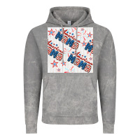 Cloud Rock american mama seamless pattern Vintage Hoodie - BundleAndBundleShop