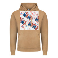 Vintage Camel american mama seamless pattern Vintage Hoodie - BundleAndBundleShop