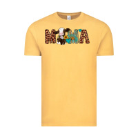 Vintage Mustard mama holstein cow Vintage Tee - Artiststas