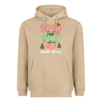 Mushroom 2020 First Christmas With My Hot New Wife Heavyweight Hoodie - Bettercallsaul