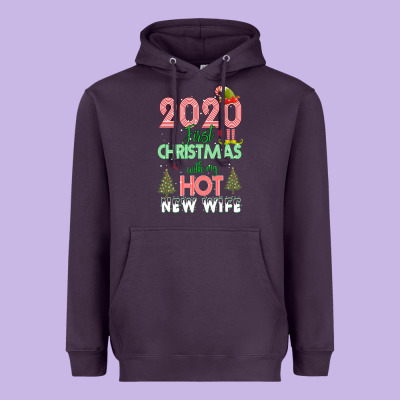 2020 First Christmas With My Hot New Wife Heavyweight Hoodie Designed By Bettercallsaul