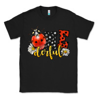 Black onederful wonderful ladybug Classic Tee - LillyAllenDesigns
