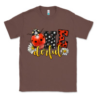 Chestnut onederful wonderful ladybug Classic Tee - LillyAllenDesigns