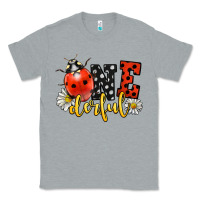 Heather Grey onederful wonderful ladybug Classic Tee - LillyAllenDesigns