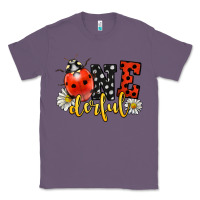 Lavender onederful wonderful ladybug Classic Tee - LillyAllenDesigns