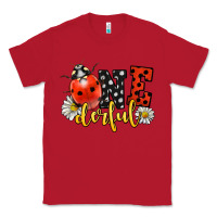 Red onederful wonderful ladybug Classic Tee - LillyAllenDesigns