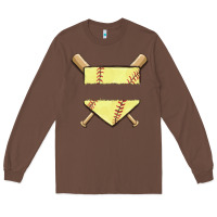 Chestnut custom baseball Long Sleeve Tee - MaliasSmallBusiness