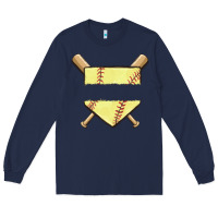 Navy custom baseball Long Sleeve Tee - MaliasSmallBusiness