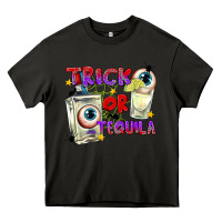 Asphalt Trick or Tequila Heavy Core Tee - texasbilliewilder