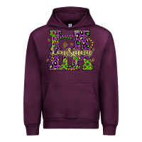 Mauve Wine louisiana mardi gras Urban Hoodie - OliviaCreatesArt