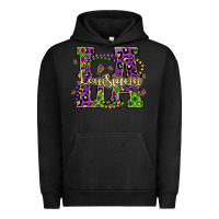 Pigment Black louisiana mardi gras Urban Hoodie - OliviaCreatesArt