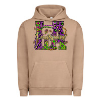 Pigment Burro louisiana mardi gras Urban Hoodie - OliviaCreatesArt