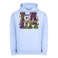 Pigment Grape Ice louisiana mardi gras Urban Hoodie - OliviaCreatesArt