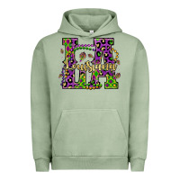 Pigment Oil Green louisiana mardi gras Urban Hoodie - OliviaCreatesArt