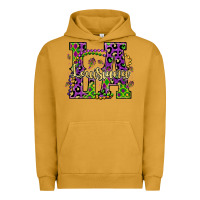 Pigment Peanut Butter louisiana mardi gras Urban Hoodie - OliviaCreatesArt
