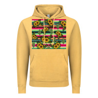Vintage Mustard sunflower cactus Vintage Hoodie - JahusDesignShop