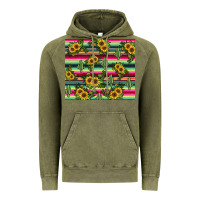 Vintage Olive sunflower cactus Vintage Hoodie - JahusDesignShop