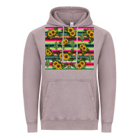 Vintage Zinc sunflower cactus Vintage Hoodie - JahusDesignShop