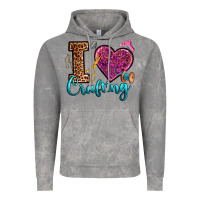 I Love Crafting Vintage Hoodie | Teevron
