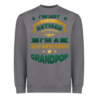 Storm i'm not retired i'm a professional grandpop Heavyweight Sweatshirt - Jasminsmagicworld