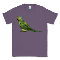 Lavender Ring Necked Parakeet Classic Tee - LillyAllenDesigns