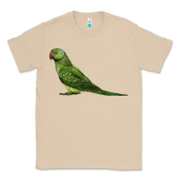Mushroom Ring Necked Parakeet Classic Tee - LillyAllenDesigns