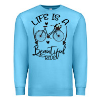 Ocean Blue Life is a beautiful ride Premium Sweatshirt - Bettercallsaul