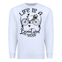White Life is a beautiful ride Premium Sweatshirt - Bettercallsaul