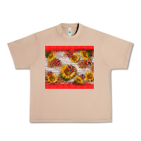 Burro ladybug sunflower Urban Heavy Tee - BarkalooDesign
