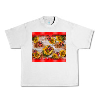 Lunar Rock ladybug sunflower Urban Heavy Tee - BarkalooDesign
