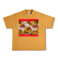 Peanut Butter ladybug sunflower Urban Heavy Tee - BarkalooDesign