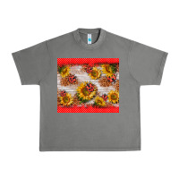 Tornado ladybug sunflower Urban Heavy Tee - BarkalooDesign